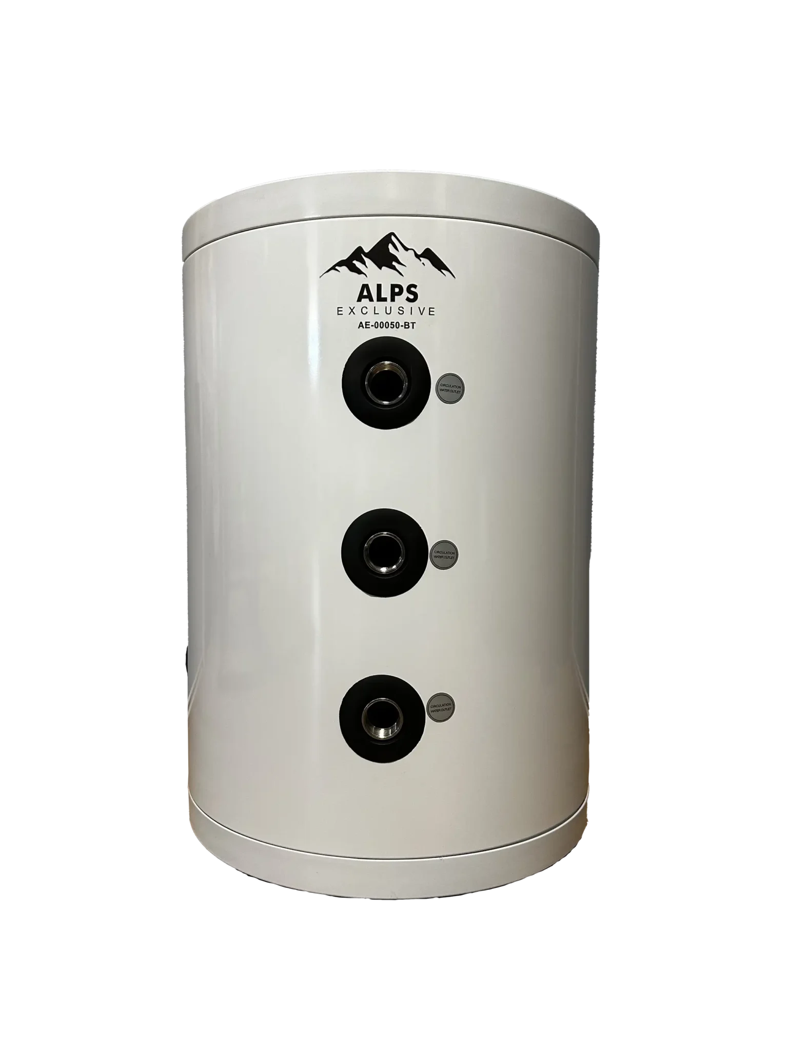 Alps Exclusive 50 liter buffervat vooraanzicht