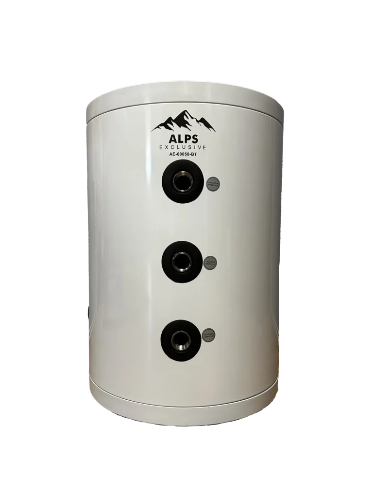 Alps Exclusive 50 liter buffervat vooraanzicht