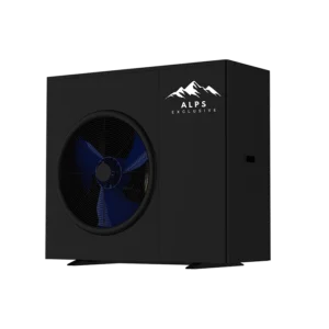ALPS EXCLUSIVE 8,4 kW URBAN warmtepomp. Schuin rechts voorkant